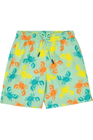 Il gufo Printed swim shorts