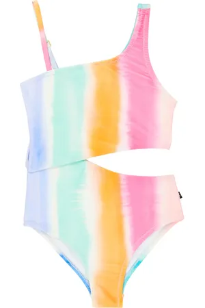 Molo Naan tie-dye cutout swimsuit