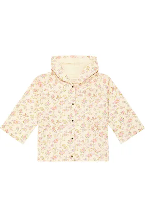 Louise Misha Felvet floral raincoat