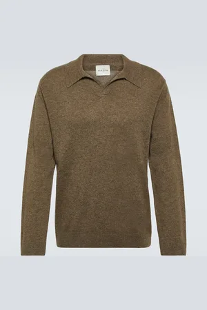 LE KASHA Gibson cashmere polo sweater