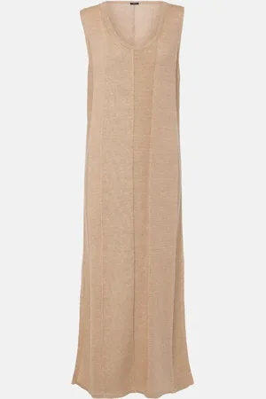 Joseph Linen-blend maxi dress