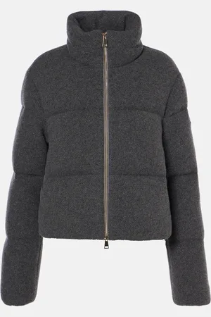 Moncler Breze cashmere and wool down jacket