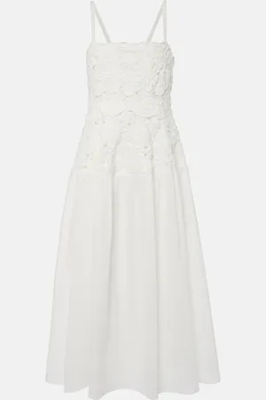 Simkhai Veronica cotton midi dress