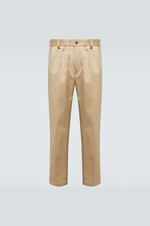 JUNYA WATANABE Cotton gabardine straight pants