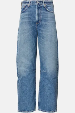 Citizens of Humanity Miro high-rise cropped barrel-leg jeans