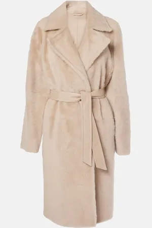 Max Mara Ulzio belted camel hair coat