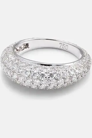 Kamyen Diamond Disco 18kt white gold ring with diamonds
