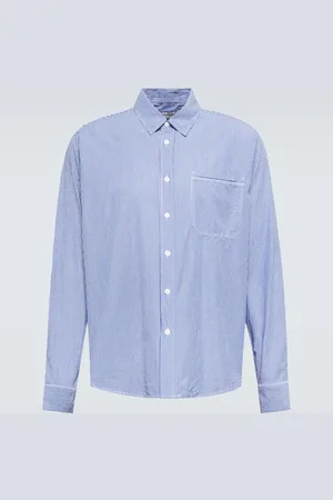 Orlebar Brown Grass Bog striped cotton shirt