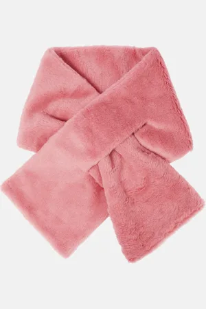 Max Mara Full alpaca wool-blend teddy scarf