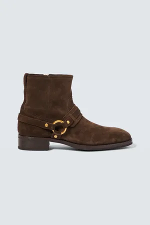 Tom Ford Cavendish suede biker boots