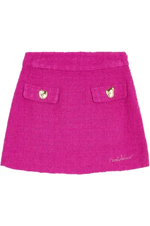 Moschino Wool-blend bouclÃ© skirt