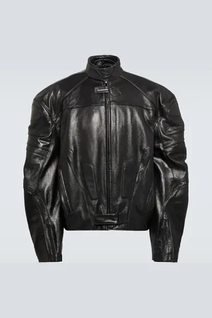 Balenciaga Leather biker jacket