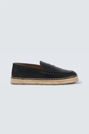 Gianvito Rossi Leather espadrilles