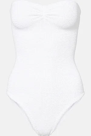 Hunza G Brooke ruched swimsuit