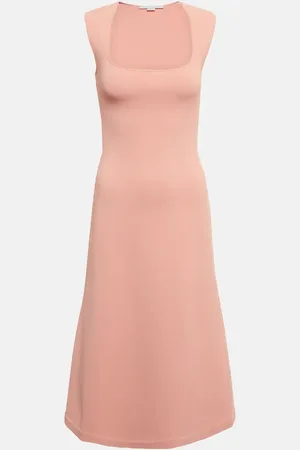 Stella McCartney Square-neck midi dress
