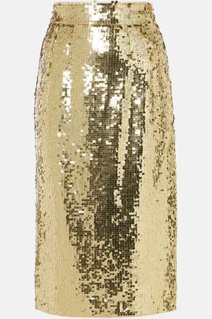 Dolce & Gabbana Sequined midi skirt