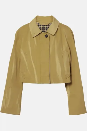 Acne Studios Cropped cotton jacket