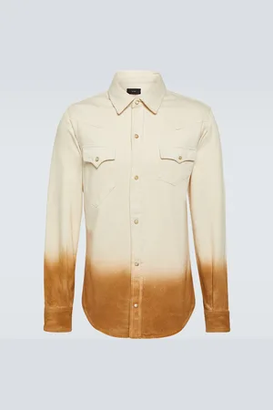 Alanui Bright Hues printed denim shirt