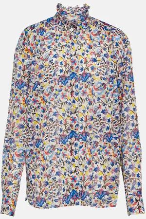 Marant Etoile Gambine floral cotton blouse
