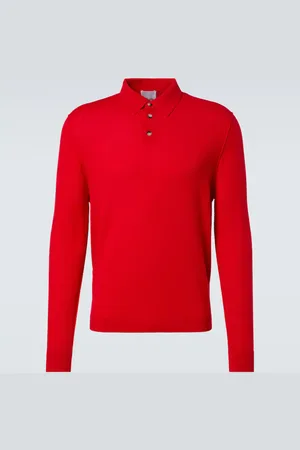 Allude Virgin wool polo sweater