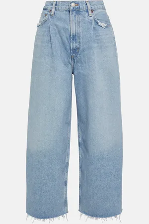 AGOLDE Dagna high-rise wide-leg jeans