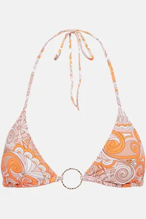 Melissa Odabash Miami printed bikini top