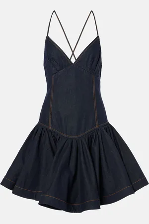 ZIMMERMANN Crush denim minidress