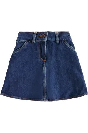 BONPOINT Gingia denim skirt