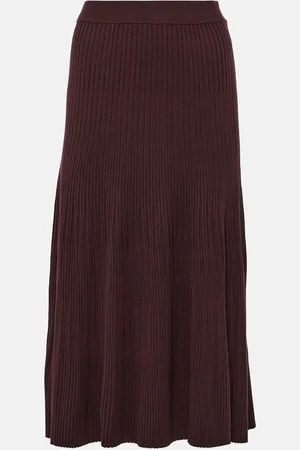Altuzarra Ireene ribbed-knit midi skirt