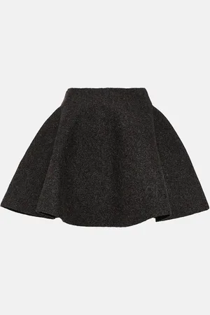 Alaïa Wool-blend miniskirt
