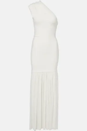 Proenza Schouler Cora one-shoulder crÃªpe chiffon maxi dress