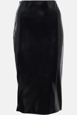 Alaïa Latex pencil skirt