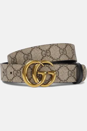 Gucci Reversible GG Supreme canvas belt