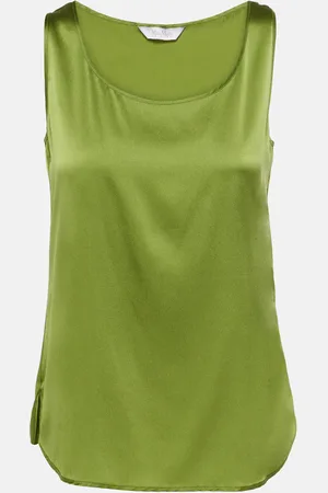 Max Mara Leisure Pan cotton-blend tank top