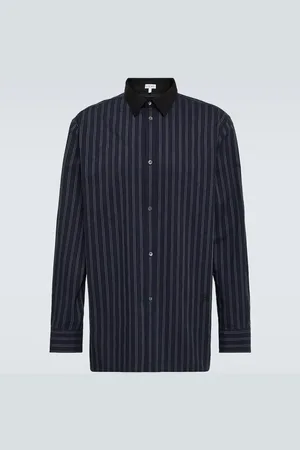 Loewe Striped cotton poplin shirt