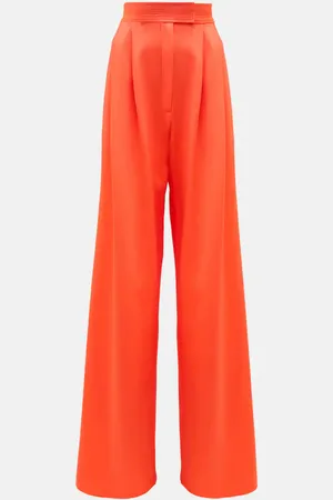 ALEX PERRY Patton wide-leg crÃªpe satin pants
