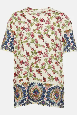 Etro Printed cotton T-shirt