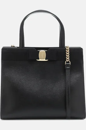 Salvatore Ferragamo Vara leather tote