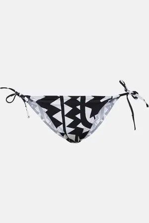ERES Mirage printed self-tie bikini bottoms