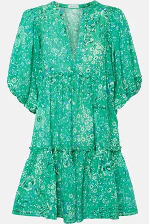 POUPETTE ST BARTH Aria floral cotton minidress
