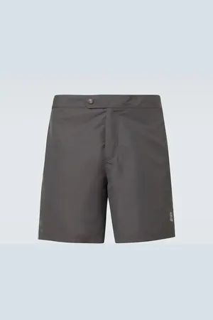 Brunello Cucinelli Logo swim trunks