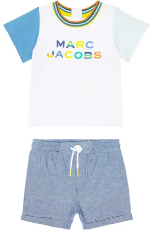 Marc Jacobs Baby cotton jersey T-shirt and shorts set