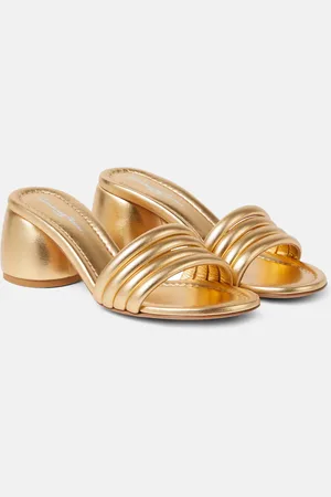 Gianvito Rossi Malou 60 leather mules