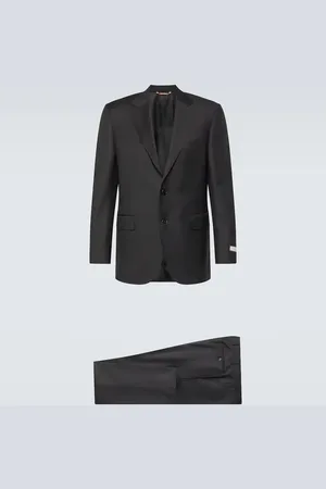 CANALI Single-breasted wool suit