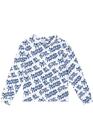 ERL Logo cotton-blend top