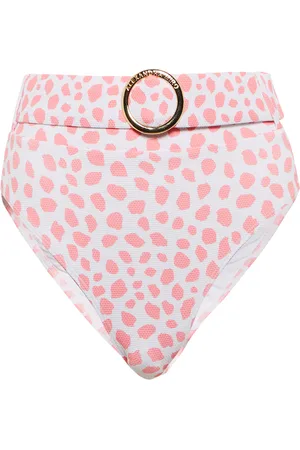 ALEXANDRA MIRO Ursula high-rise bikini bottoms