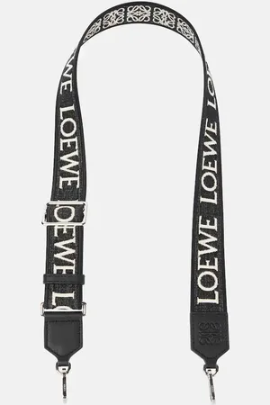 Loewe Logo jacquard bag strap