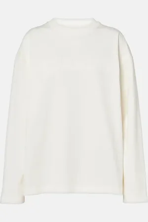 Jil Sander Logo cotton jersey sweatshirt