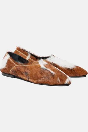 Jil Sander Calf hair slip-on shoes