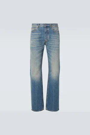 Alexander McQueen Faded straight jeans